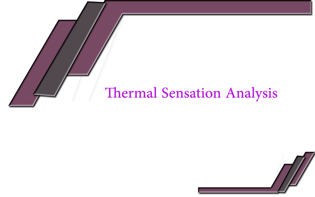 Thermal Sensation Analysis