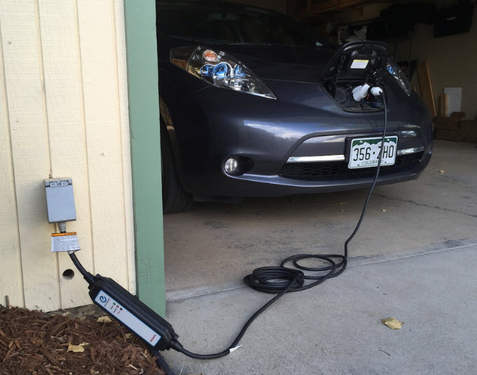Home charging Electric Vehicle