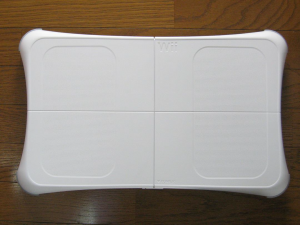 Figure 1. Wii balance board topside.