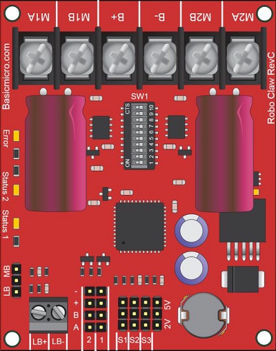 RoboClaw 2 Channel 15A Motor Controller Data Sheet